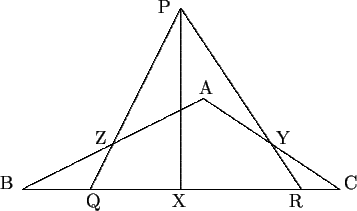 \begin{picture}(75,48)(-10,-4)
\put(0,0){\line(1,0){70}}
\curve(0,0,40,20)
\curv...
...-4){Q}
\put(59,-4){R}
\put(16,10){Z}
\put(33,-4){X}
\put(56,10){Y}
\end{picture}